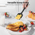 U-Taste Silicone Spatula Set with 600 Degrees Fahrenheit Heat Resistant (Black)...